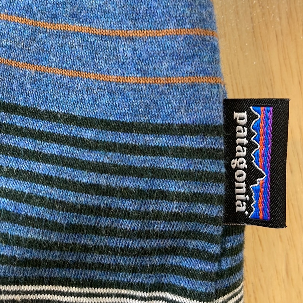 Patagonia Organic Cotton Striped Polo Shirt - Multi Colored - Picture 4 of 14